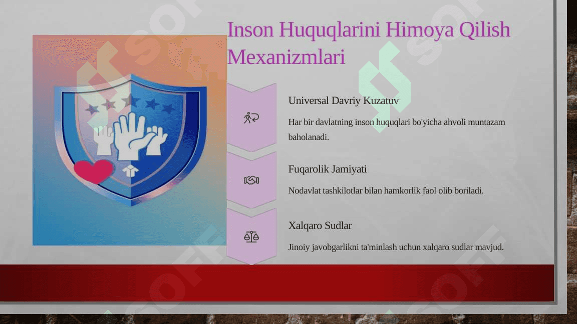 BIRLASHGAN MILLATLAR TASHKILOTI VA INSON HUQUQLARI 8