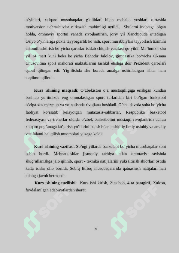 Mustaqil O'zbekistonda basketbolning rivojlanishi va uning barkamol avlod tarbiyasidagi ahamiyati 3