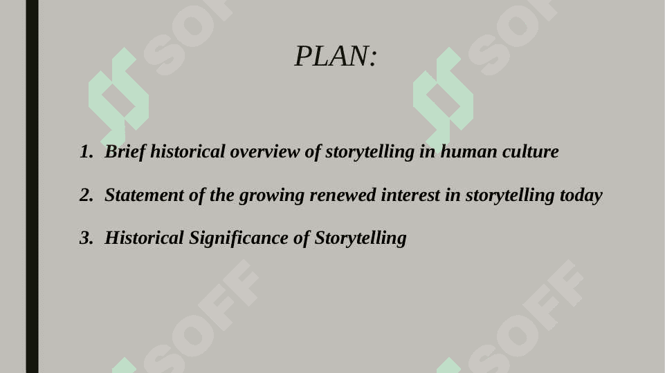 Revival interest to the storytelling method 2