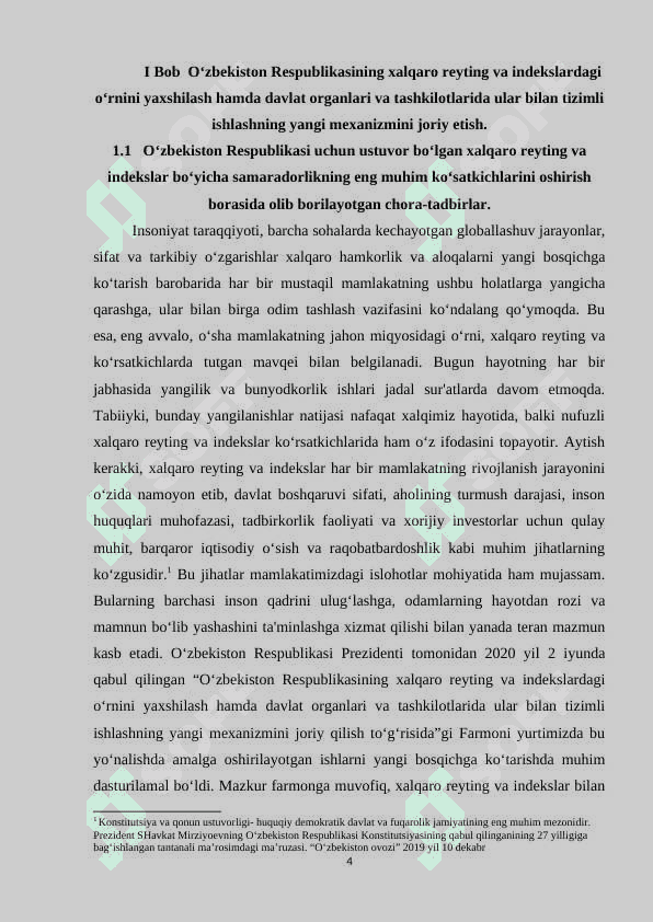 O‘zbekiston Respublikasining xalqaro reyting va indekslardagi o‘rni va nufuzining ortib borishi 4