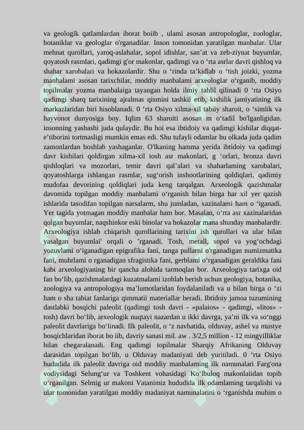 O‘zbekistonda arxeologiya yodgorliklarini o’rganish. 8