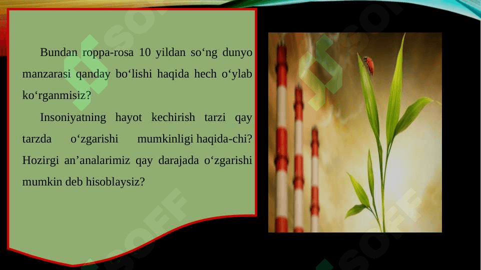 Zamonaviy ekologik siyosat 2