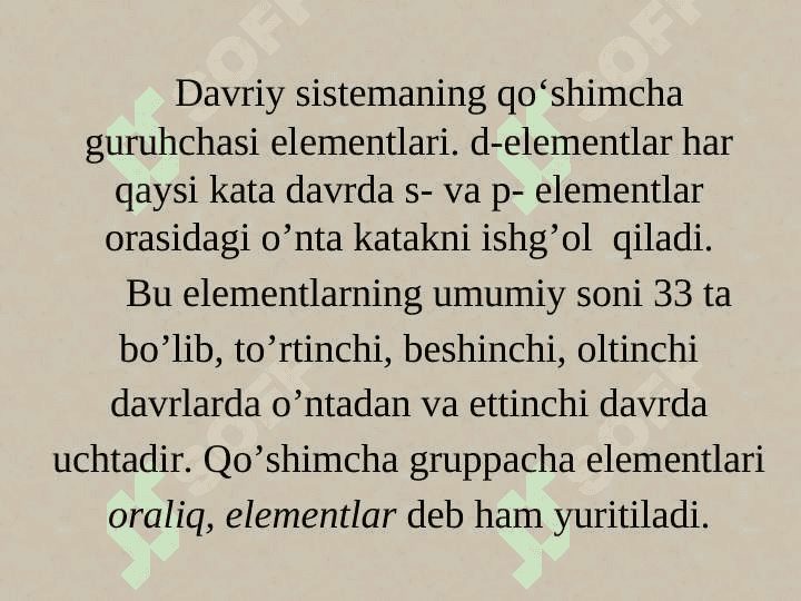 Davriy sistemaning IV B-guruh elementlari 2