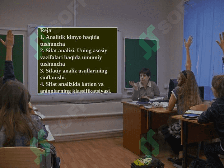 Analitik kimyo vazifalari, metodlari. Sifat analizi, mohiyati, metodlari 2