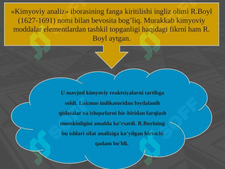 Analitik kimyo vazifalari, metodlari. Sifat analizi, mohiyati, metodlari 3