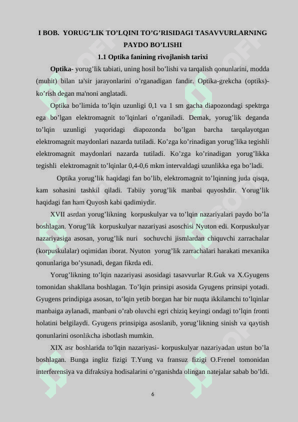 OPTIKANING RIVOJLANISH TARIXI 5