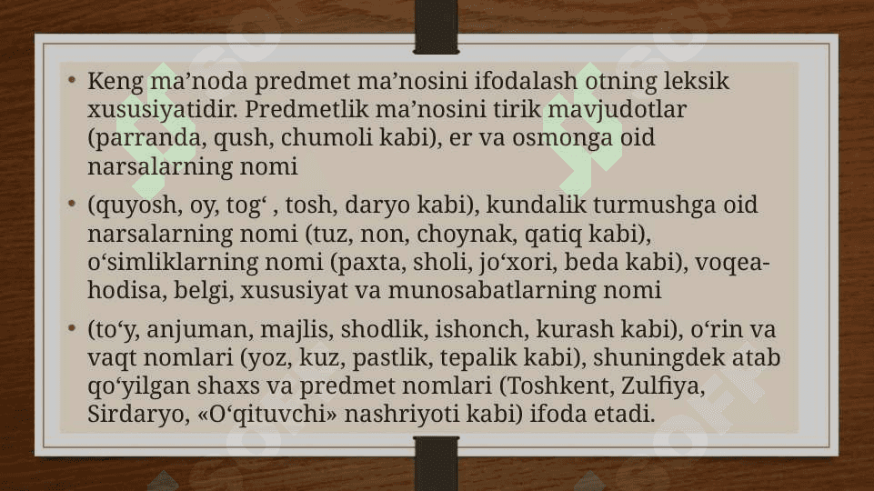 OTLARNI MORFOLOGIK XUSUSIYATI YA'NI YASALISHI 3