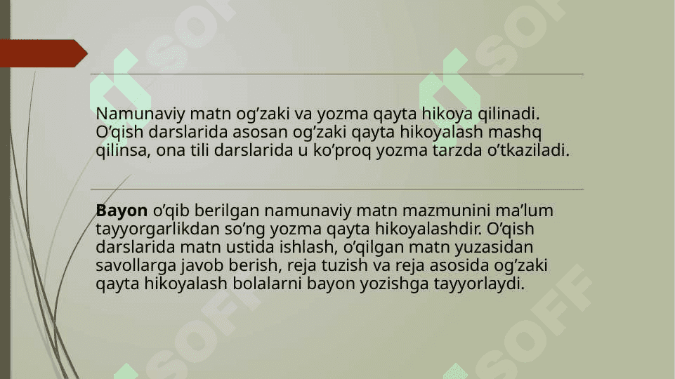 OG’ZAKI VA YOZMA QAYTA HIKOYALASHGA QO’YILADIGAN TALABLAR 4