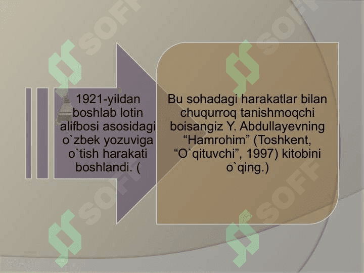 XX ASR O’ZBEK YOZUVI BILAN BOG’LIQ ISLOHATLAR. 5