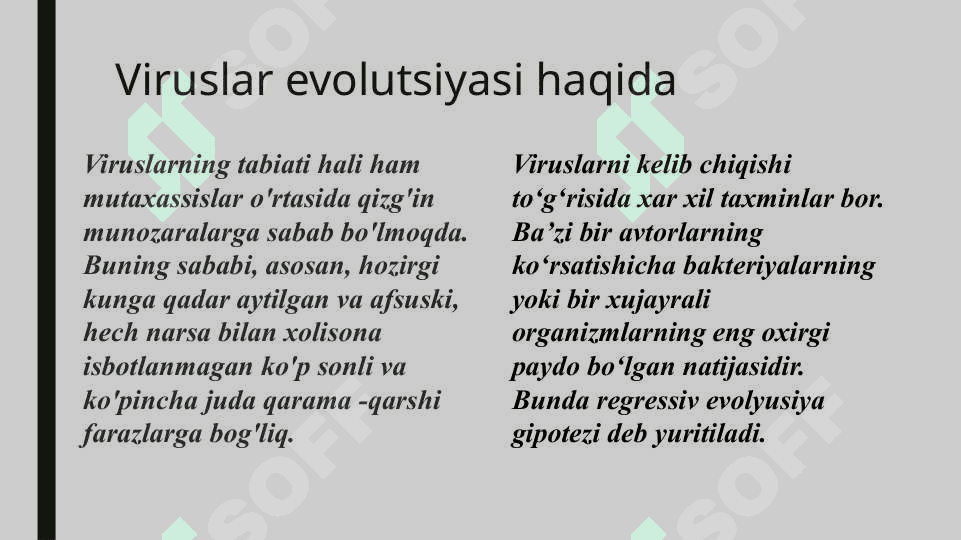 Viruslarning kelib chiqishi va ularning ahamiyati 2