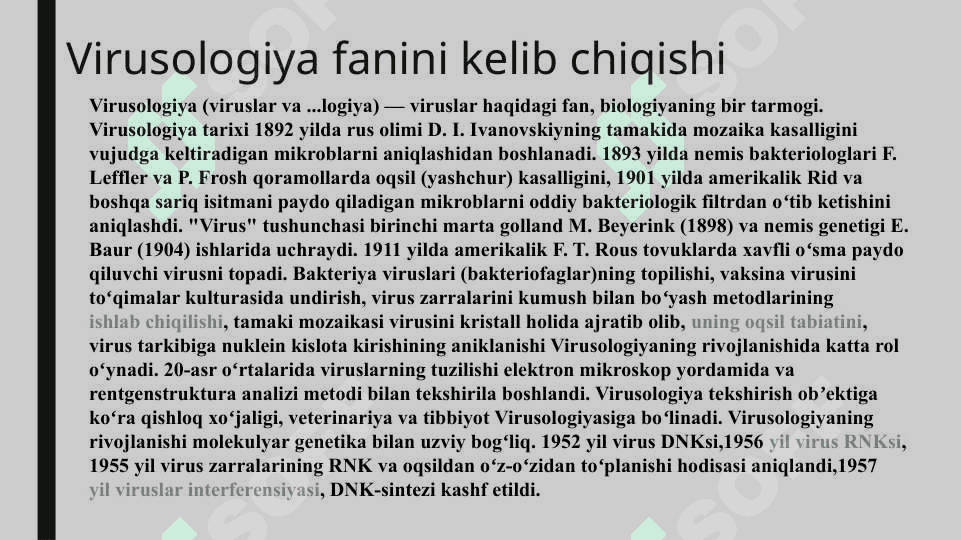 Viruslarning kelib chiqishi va ularning ahamiyati 4