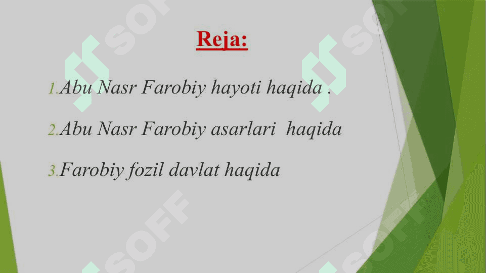 Abu Nasr Muhammad ibn Muhammad ibn Uzlugʻ Tarxon Forobiy 2