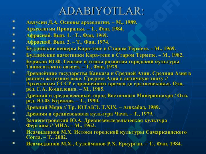 Antik davr arxeologiyasi 4
