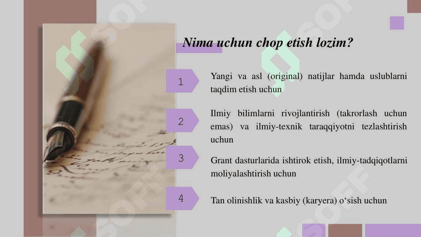 Ilmiy maqola tayyorlash tartibi, ularni strukturalash va yozish 3