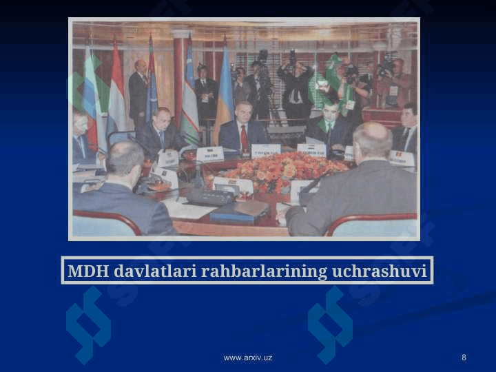Mavzuning dolzarbligi 8