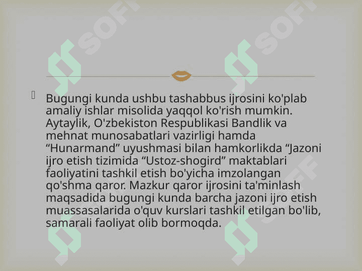 Hunarli el xor bo'lmas 4