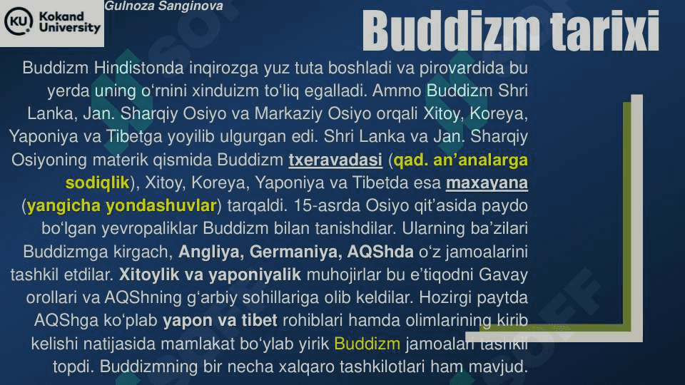 Buddaviylik dini. 6