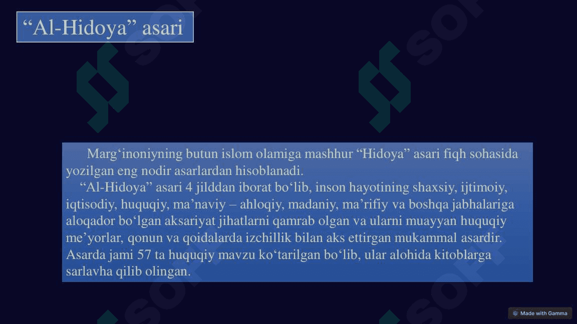 Islomiy Fiqh Maktablari 5