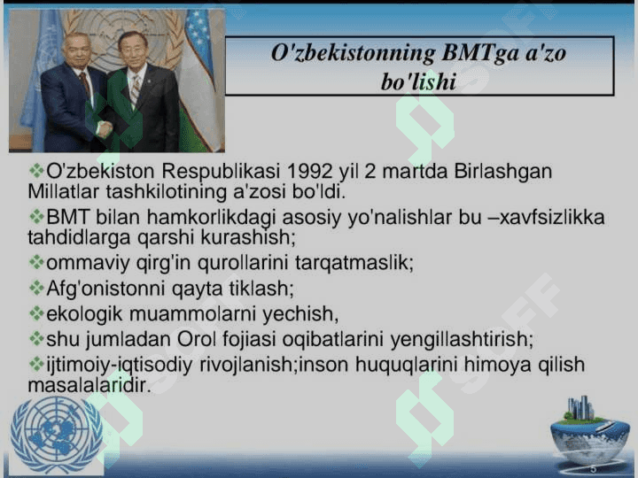 Oʻzbekiston jahonga yuz tutmoqda 5