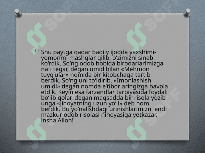 Tohir Malikning Odamiylik mulki 4