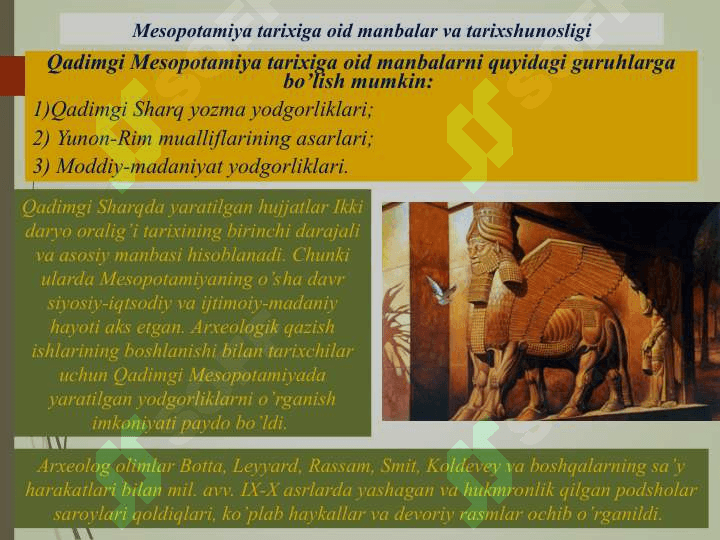 Eng qadimgi Mesopotamiya 8