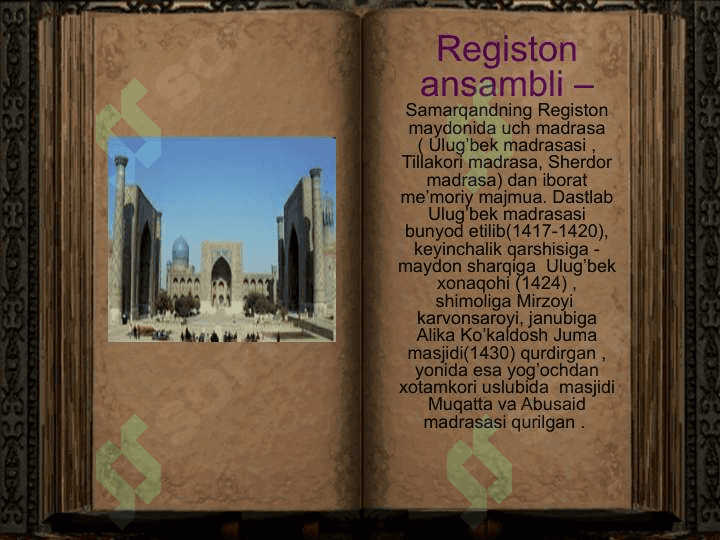 GO’RI AMIR MAQBARASI 4
