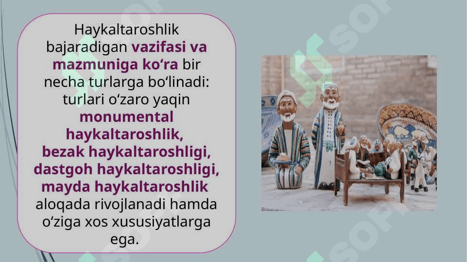 Haykaltaroshlik va miniatyura san’ati 4