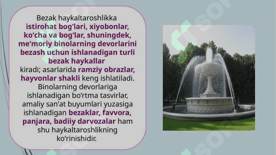 Haykaltaroshlik va miniatyura san’ati 6