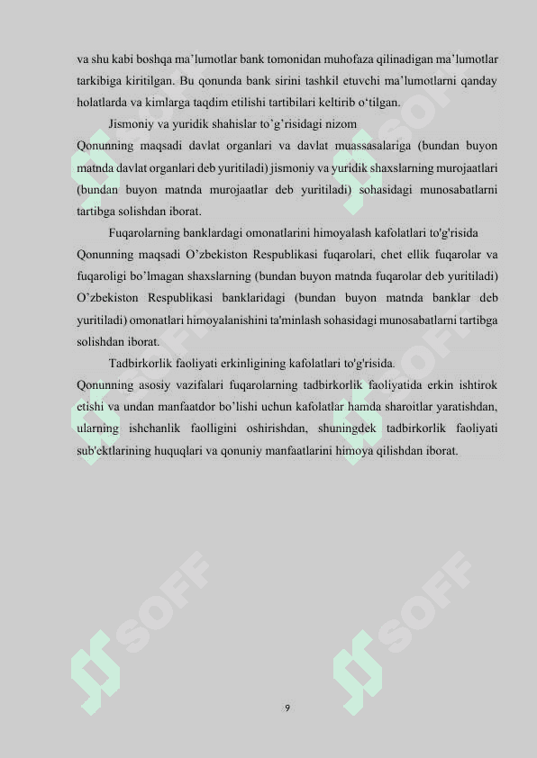Aloqa bank amaliyot hisoboti 8