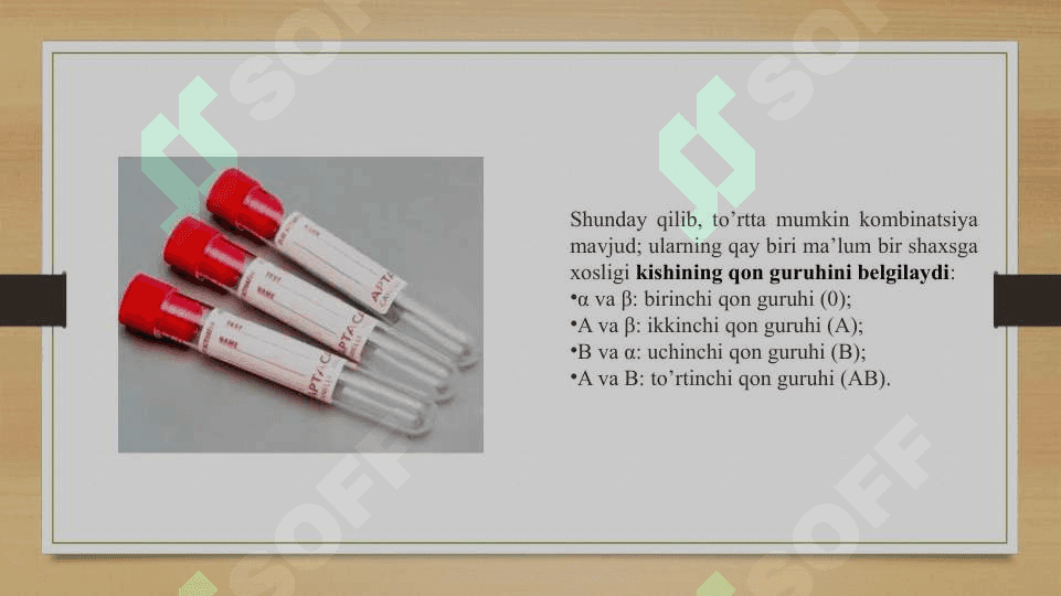 Qon guruhi va rezus faktorni aniqlash 7