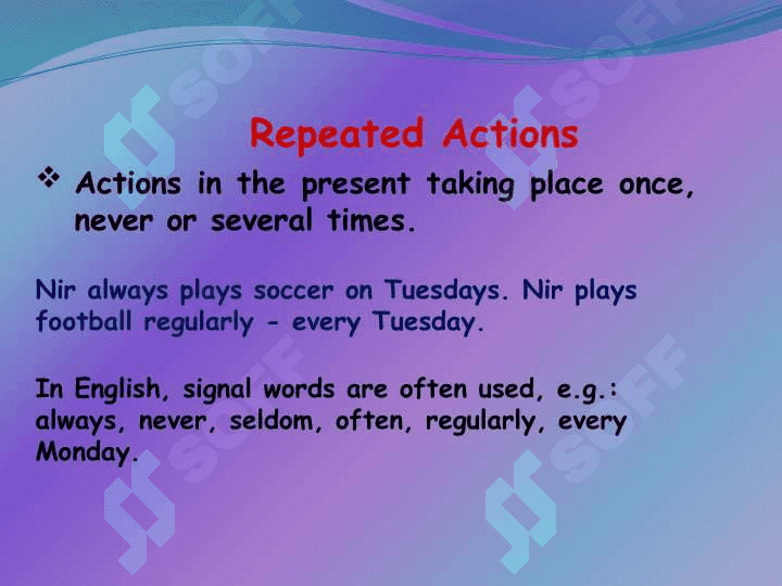 Present Simple Tense 3
