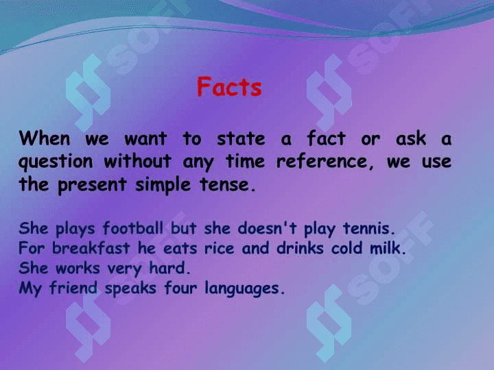 Present Simple Tense 4