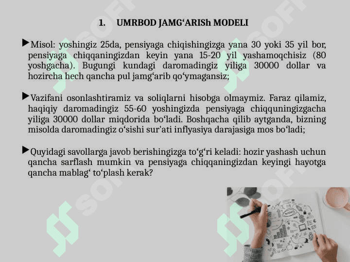 Inson hayotida moliyaviy rejalashtirish 4