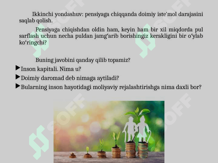 Inson hayotida moliyaviy rejalashtirish 7