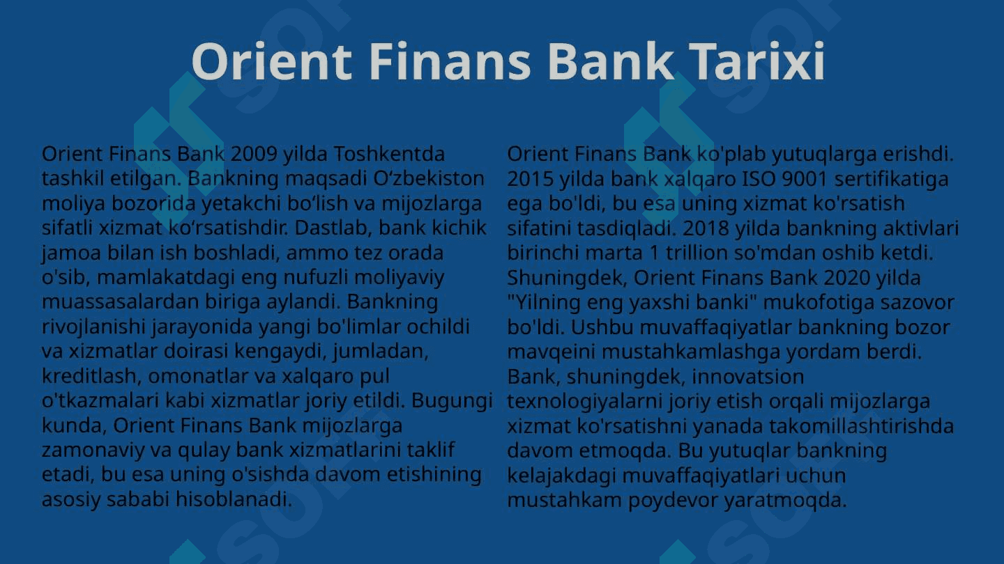 Orient finance bank 4