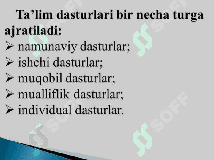 ta'lim mazmuni 8