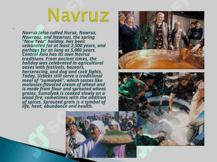 “Uzbek holidays and traditions” 4