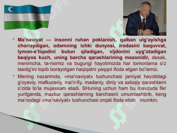 ma'naviyatga oid fikrlar 3