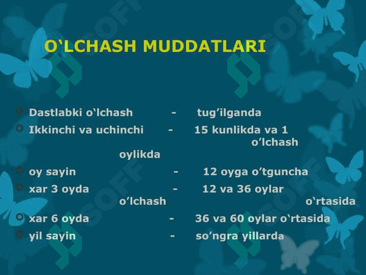 Bolalar o'sish va rivojlanishi buzilishlari semiotikasi 2