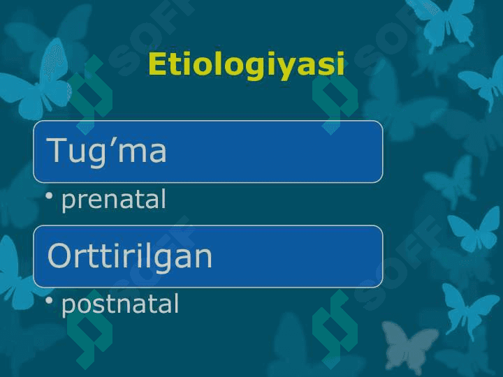 Bolalar o'sish va rivojlanishi buzilishlari semiotikasi 5