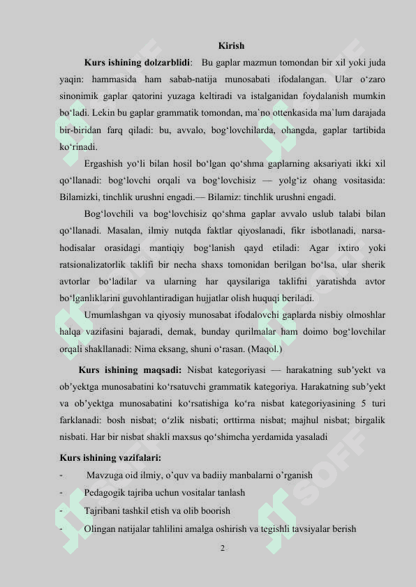 O'ZBEK TILIDA LISONIY MUNOSABAT 2