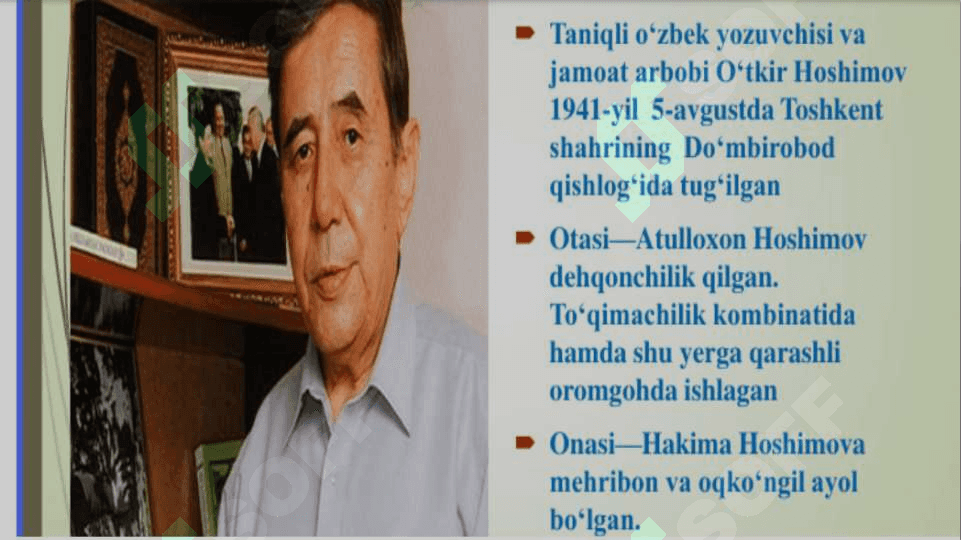 O‘tkir Hoshimov 2