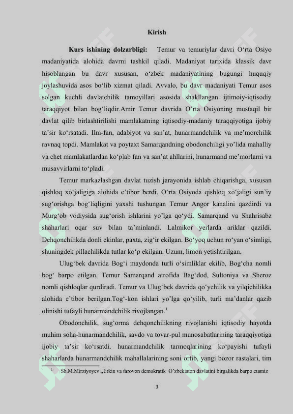 Oʻzbekistonning Amir Temur Temuriylar va Shayboniylar davri memorchiligi asirlar davri memorchiligi 3