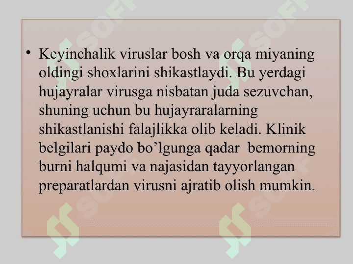 Polimielit kasalligi va uning                           bolalardagi xususiyatlari. 7