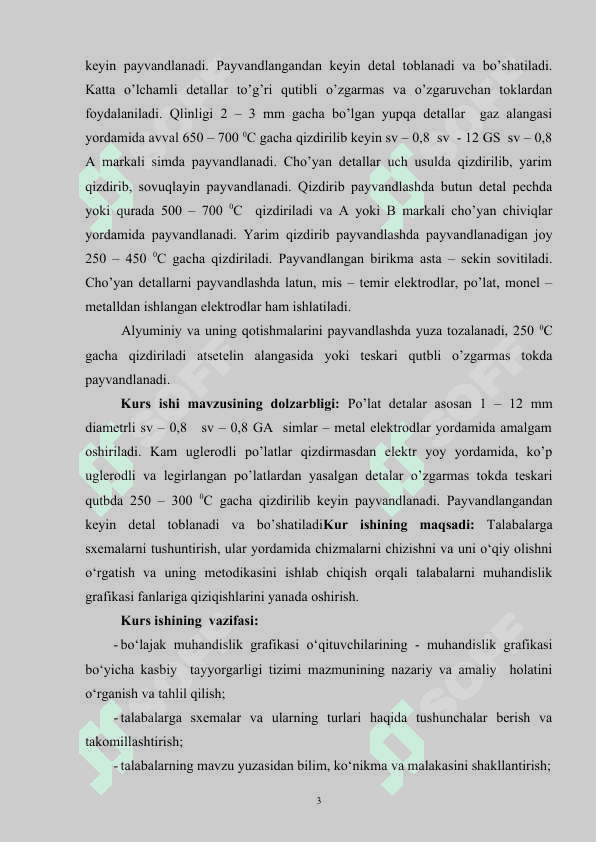 PARCHIN CHOKLI BIRIKMALAR VA ULARNING ISHLAB CHIQARISHDAGI O'RNI 3