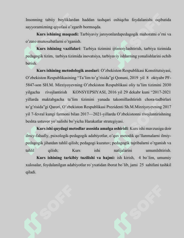 TARBIYAVIY ISHLASHLARNI AMALGA OSHIRISHDA PEDAGOGIK MAHORATNI O‘RNI 4