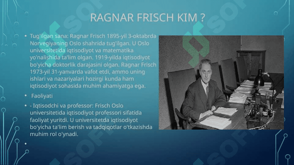 Nobel muofoti laurenti Ragnar Frisch 3
