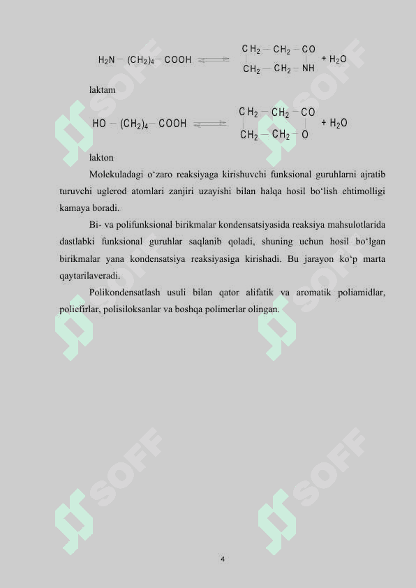 POLIKONDENSATLANISH REAKSIYALARINING AHAMIYATI VA MOHIYATI 4