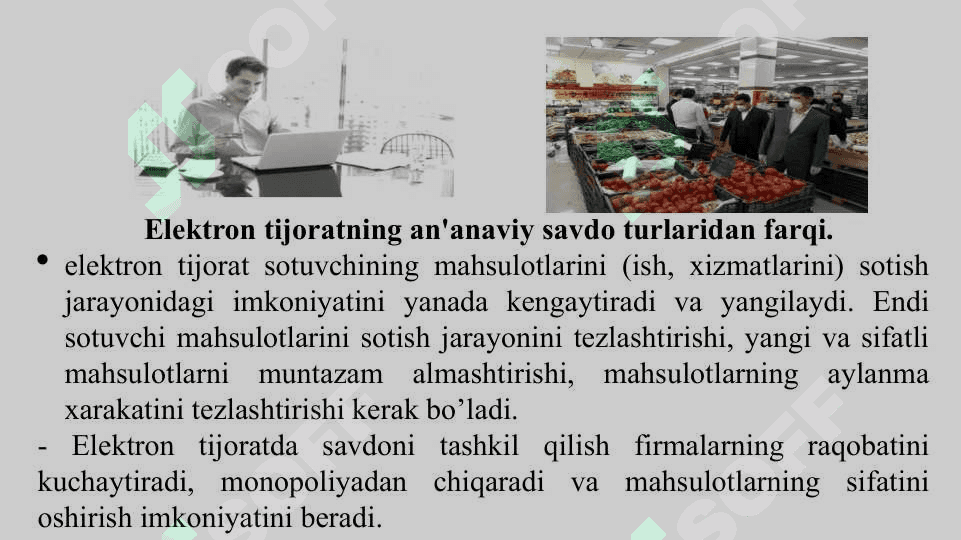 Elektron biznes va mobil tijorat 7