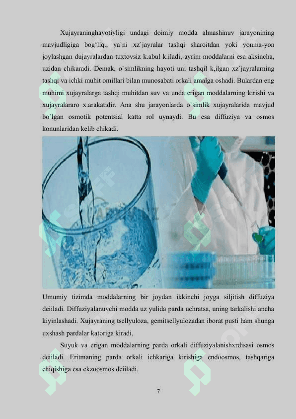 PROTOPLAZMANING FIZIK KIMYOVIY XOSSALARI 7